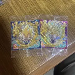 ドラゴンボール 超戦士シールウエハース超 激闘の記憶 10thレア2枚セットのサムネイル