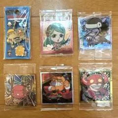 ONE PIECE バースデイストラップ 9月　ウエハースシール5枚セット