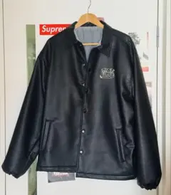 ROLLER FAKE LEATHER COACH JACKET 木村拓哉着用L
