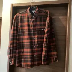 ノースフェイス　L フランネルシャツ　赤チェック