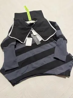 ストライプ トレーナー コットン