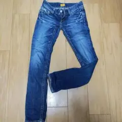 MOUSSYストレートレッグデニム 25