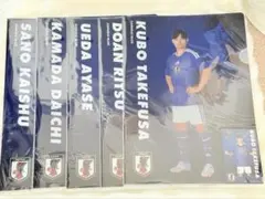 サッカー日本代表 一番くじ H賞 クリアファイル＆ステッカー - メルカリ