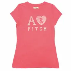 【新品】Abercrombie & Fitch 半袖Tシャツ ピンク Lサイズのサムネイル