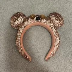 ティム　スパンコール　ピンク　カチューシャ