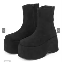 GRL スエード厚底ブーツ zr1140