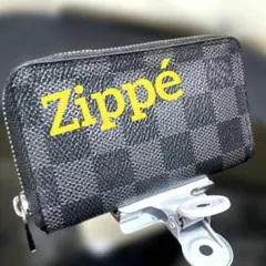 ①☆良品 訳あり♪ジッピーコインパース ダミエグラフィット 小銭入れ