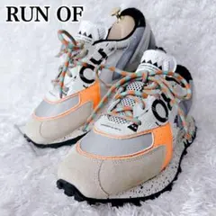 【希少✨美品✨ 】RUN OF RO1 ランオブ メッシュ×スエード イタリアのサムネイル