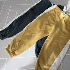 期間限定お値下げ！ 裏起毛 ラインパンツ 100センチ ２点セット