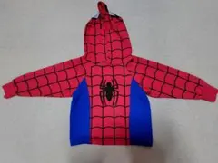 スパイダーマン パーカー 長袖 キッズ