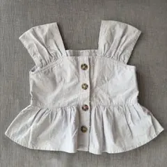 BREEZE フリルブラウス 100 女の子 トップス　美品