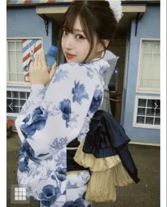 即発送】 GRL grl グレイル 水彩花柄浴衣セット gi1519 - メルカリ