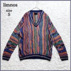 limnos リムノス 3Dニット コットン S ヴィンテージ オーストラリア製