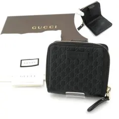 ✨Sランク✨　GUCCI ミニ財布　マイクロGG インターロッキング　GGライン