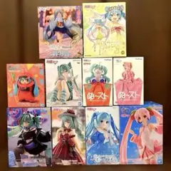初音ミク 巡音ルカ フィギュア 8体セット まとめ売り - メルカリ
