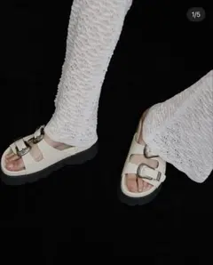 美品・箱あり　AMERI MEDI WESTERN BUCKLE SANDALSのサムネイル