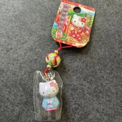 【希少】京都 限定 ハロー キティ ストラップ ご当地 着物 Amazon.co.jp: ハローキティ はろうきてぃ きもの根付