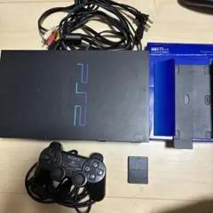 【動作確認済み】PlayStation 2 本体 コントローラー　セット
