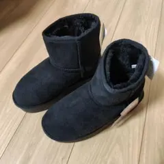 ブラックショートブーツ 2WAYインヒール