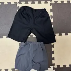 黒とグレーのショートパンツ2点セット