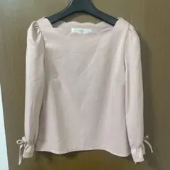 tocco closet スカラップブラウス