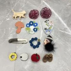 ♦︎817 ブローチ コサージュ ビーズ 手芸 ハンドメイド レディースアクセサリ