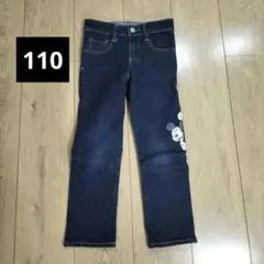 ベビーギャップ　ジーパンミッキー110
