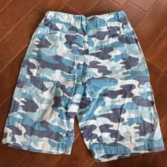 GU ハーフパンツ キッズ 130 迷彩柄