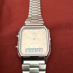 CASIO アナデジ 腕時計 AQ-230A-4AMQYJF