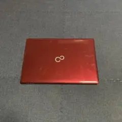 レッド ノートPC ACアダプター付き