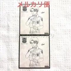 貴重】 進撃の巨人 プリンセスカフェ チェキ風カード リヴァイ - メルカリ