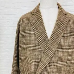 Suqqestion チェック柄ダブルブレストオーバーサイズジャケットM