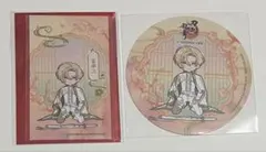 刀剣乱舞 アニメイトカフェ 十周年 箔押し クリアカード コースター 物