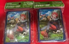 ポケモン　ポケカ　ヒナツ　エイパム　ヒメグマ　デッキシールド　スリーブのサムネイル