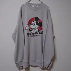 ディズニー ミッキーマウス ミッキー ヴィンテージ風 スウェット トレーナー