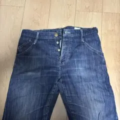 Armani Jeans ダメージ加工 ストレートデニム