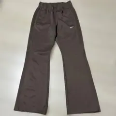 Nike ブラウン フレアジャージパンツ