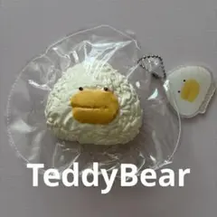 TeddyBear おにぎりアヒル スクイーズ チャーム付き