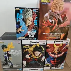 僕のヒーローアカデミアフィギュア5体まとめ売り