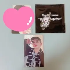 ヒョンジン 展覧会 トレカ ＆ 連結アクリルキーホルダー