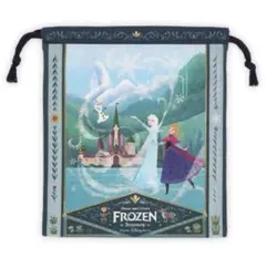ファンタジースプリングス　アナ雪　巾着