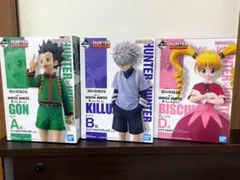 一番くじHUNTER × HUNTER ゴン キルア ビスケ フィギュア