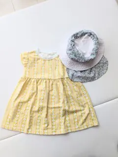 95cm ワンピース 帽子 キッズのサムネイル