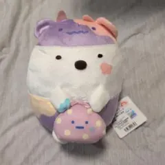 すみっコぐらし たべもの王国 受注 てのりぬいぐるみ しろくま - メルカリ