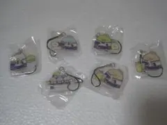 はま寿司　すみっコぐらし　アクリルストラップ　セミ　コンプリート　６点セット