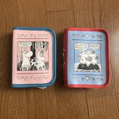 ムーミン ブック型ポーチ 2コ