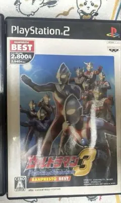 ウルトラマン　PS2 ゲームソフト