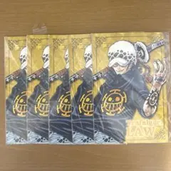 【ONE PIECE】トラファルガー・ロー　ポートレートカード　5枚セット