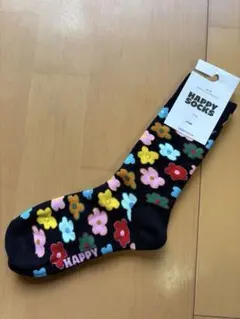 HAPPY SOCKS 花柄ソックス23-25.5㎝のサムネイル