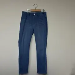 ユニクロ ウルトラストレッチデニムレギンスクロップドパンツMサイズ